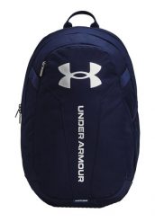 Plecak, Under Armour Hustle Lite Backpack 1364180-410, pojemność: 24 L. Niebieskie plecaki damskie Under Armour, bez wzorów, z materiału, sportowe. Za 129.99 zł.