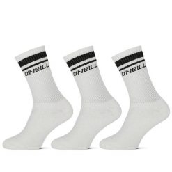 Skarpety długie dla mężczyzn O'neill Stripe 3-pak. Białe skarpetki męskie O'neill, bez wzorów. W wyprzedaży za 29.99 zł.
