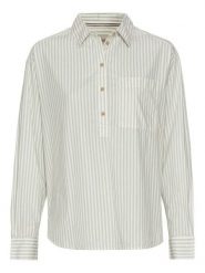 Camel Active Bluzka w kolorze biało-beżowym rozmiar: XXL. Białe bluzki damskie Camel Active, xxl, bez wzorów, z bawełny, bez kołnierzyka, bez ramiączek. Za 158.47 zł.