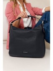 Mia Tomazzi Skórzana torebka "Ferrucci" w kolorze czarnym - 37 x 33 x 15,5 cm rozmiar: onesize. Czarne torebki klasyczne damskie Mia Tomazzi, bez wzorów, z materiału, bez dodatków. Za 448.99 zł.