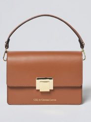 CXL by Christian Lacroix Skórzana torebka w kolorze jasnobrązowym - 22 x 15 x 8 cm rozmiar: onesize. Brązowe torebki klasyczne damskie CXL by Christian Lacroix, bez wzorów, z materiału, bez dodatków. Za 404.99 zł.
