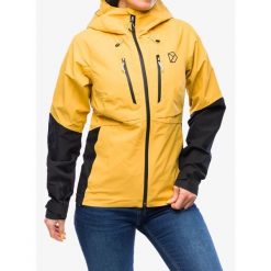 Kurtka przeciwdeszczowa damska Didriksons Indus Jacket 2. Żółte kurtki damskie Didriksons, bez kaptura. Za 755.99 zł.