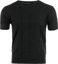 T-shirt męski Jimmy Sanders Zeus czarny. Czarne t-shirty męskie Erima, m, bez wzorów, z bawełny, bez kołnierzyka. Za 49.28 zł.