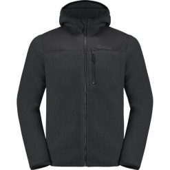 Bluza polarowa męska Jack Wolfskin Kammweg Pile Fz. Brązowe bluzy bez kaptura męskie Jack Wolfskin, m, z polaru. Za 609.99 zł.