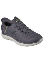 Buty treningowe męskie Skechers 232457CHAR. Szare buty fitness męskie Skechers, trekkingowe. Za 393.00 zł.