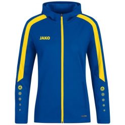 Damska bluza dresowa z kapturem Jako Power. Niebieskie bluzy z kapturem damskie Jako, z dresówki. Za 276.45 zł.