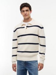 Tommy Hilfiger Swetry Mężczyźni Bawełna (100%) biały, XL. Białe swetry męskie Tommy Hilfiger, m, bez wzorów, z bawełny, bez kołnierzyka. Za 569.95 zł.