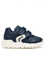 Geox Sneakersy B Flexyper Mini Boy B566GD 054FU C4211 M Granatowy. Niebieskie buty sportowe chłopięce Geox, ze skóry, bez zapięcia. Za 179.99 zł.