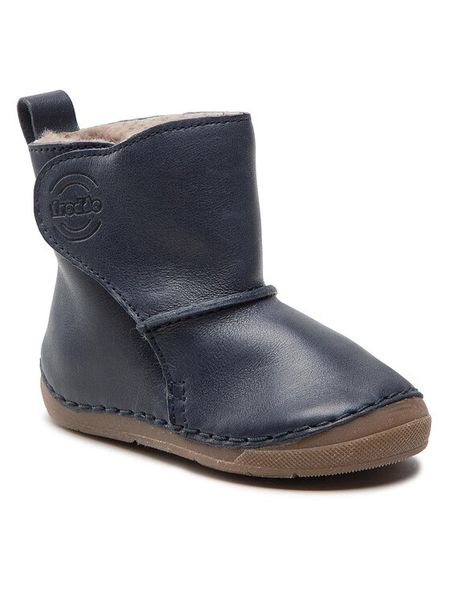 Froddo Kozaki G2160072-10 Granatowy. Niebieskie buty zimowe chłopięce Froddo, ze skóry, bez zapięcia. Za 219.99 zł.