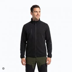 Bluza trekkingowa męska KADVA ForPeak WP. Czarne bluzy z kapturem męskie KADVA, m, z materiału. Za 199.99 zł.