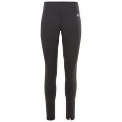 Trespass Vivien - damskie legginsy sportowe czarne. Czarne legginsy damskie Trespass, bez wzorów, z elastanu. Za 124.20 zł.