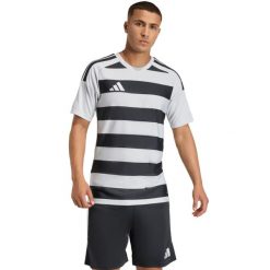 Koszulka męska adidas Hooped 26 Jersey. Czarne t-shirty sportowe męskie Adidas, m, z jersey, bez ramiączek, do piłki nożnej. Za 90.99 zł.