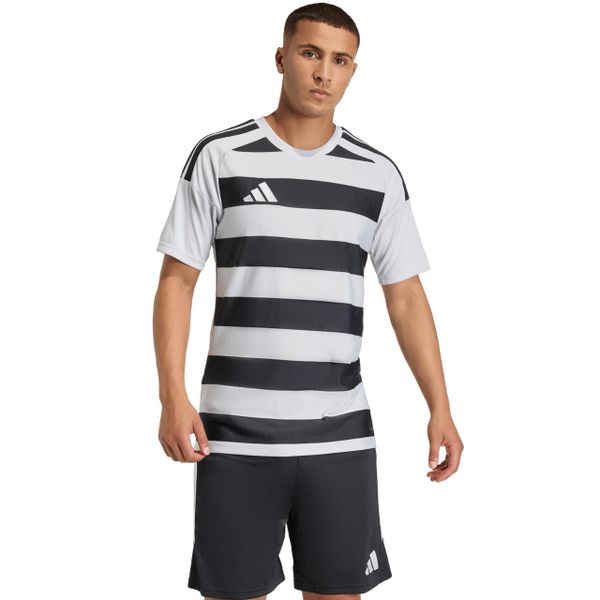 Koszulka męska adidas Hooped 26 Jersey. Czarne t-shirty sportowe męskie Adidas, l, z jersey, bez ramiączek, do piłki nożnej, climacool (adidas). Za 90.99 zł.