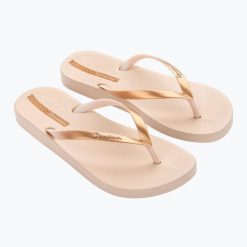 Japonki damskie Ipanema Anat Connect II. Żółte klapki damskie Ipanema, bez wzorów, bez obcasa. Za 66.75 zł.