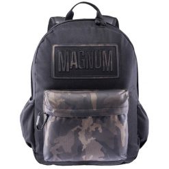 Plecak Magnum Corps. Czarne plecaki męskie MAGNUM, bez wzorów, z materiału. Za 99.99 zł.