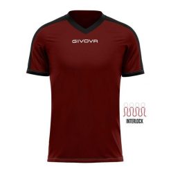 Koszulka piłkarska dla dorosłych Givova Revolution Interlock. Brązowe bluzki damskie Givova, l, bez wzorów, z poliesteru, bez kołnierzyka. Za 122.99 zł.