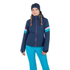 Kurtka narciarska damska Rossignol Strawpile Jkt. Czerwone kurtki damskie Rossignol, xs, bez wzorów, bez kaptura, narciarskie. Za 939.00 zł.