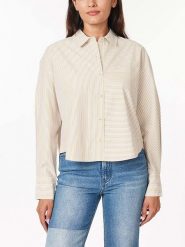 Scotch & Soda Koszula w kolorze żółtym rozmiar: XL. Żółte koszule damskie Scotch & Soda, xl, bez wzorów, z bawełny, bez kołnierzyka, bez ramiączek. Za 83.42 zł.
