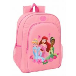 Plecak szkolny DISNEY PRINCESS Różowy. Czerwone plecaki męskie Disney Princess, bez wzorów. Za 111.25 zł.