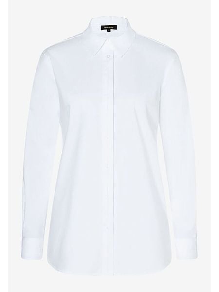 More & More Koszula w kolorze białym rozmiar: 34. Białe koszule damskie MORE & MORE, bez wzorów, z bawełny, bez kołnierzyka, bez ramiączek. Za 91.56 zł.