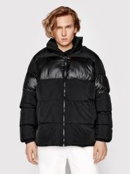 Sprandi Kurtka zimowa SP22-KUM533 Czarny Regular Fit. Czarne kurtki męskie Sprandi, na zimę, l, bez wzorów, z syntetyku, bez kaptura. Za 399.99 zł.