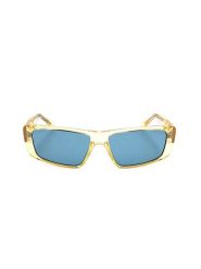 Guess Okulary przeciwsłoneczne unisex w kolorze żółtym rozmiar: 58. Żółte okulary przeciwsłoneczne damskie Guess. Za 140.53 zł.