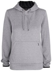 Clique Oakdale Women damska bluza z kapturem funkcjonalna szary melanż – grey. Szare bluzy sportowe damskie CLIQUE, xl, bez wzorów, bez ramiączek, z kapturem. Za 222.26 zł.