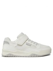 Geox Sneakersy J Perth Boy J367RE 0FEFU C1236 S Biały. Białe buty sportowe chłopięce Geox, bez wzorów, ze skóry, bez zapięcia. Za 139.99 zł.