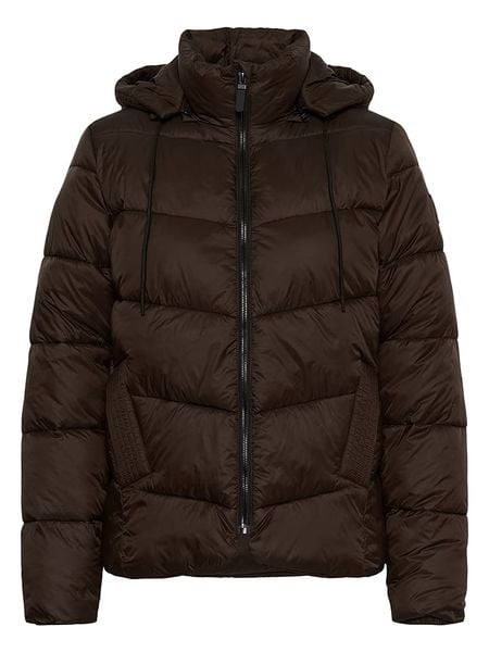Kaffe Kurtka zimowa w kolorze brązowym rozmiar: 34. Brązowe kurtki damskie Kaffe, na zimę, bez wzorów, z puchu, bez kaptura. Za 294.95 zł.