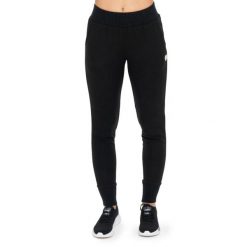 Wąż zimowy Leone 1947 Warm Touch Damen ze Strickeinsätzen. Czarne spodnie dresowe damskie LEONE 1947 APPAREL, na zimę, bez wzorów, z elastanu. W wyprzedaży za 144.93 zł.