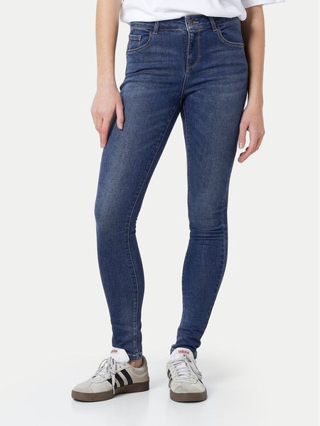 Noisy May Jeansy Jen 27030580 Granatowy Skinny Fit. Niebieskie jeansy damskie Noisy may. Za 99.99 zł.