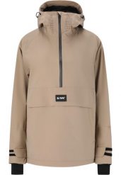 Damska kurtka narciarska Slope Ruki Lined Shell. Brązowe kurtki damskie SLOPE, na zimę, xl, bez wzorów, z materiału, z kapturem. Za 606.00 zł.