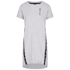 Sukienka LOAP Ewelina szara M. Szare sukienki damskie LOOP, m, bez wzorów, sportowe, bez kołnierzyka, bez ramiączek, sportowe. Za 177.99 zł.