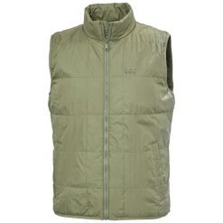 Kurtka bez rękawów Helly Hansen Vika Light Ins. Zielone kurtki męskie Helly Hansen, m, bez wzorów, casualowe, bez kaptura. Za 468.00 zł.
