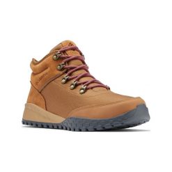 Buty uliczne męskie Columbia Fairbanks Mid. Brązowe buty trekkingowe męskie Columbia, z materiału, bez zapięcia, trekkingowe. W wyprzedaży za 450.00 zł.