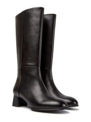 Camper Skórzane kozaki w kolorze czarnym rozmiar: 36. Czarne kozaki damskie Camper, bez obcasa. Za 491.99 zł.