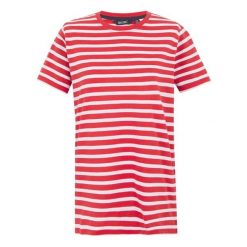 Damska Koszulka W Paski Bayletta. Białe bluzki damskie Regatta, xl, bez wzorów, bez kołnierzyka. Za 72.99 zł.