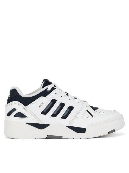 Adidas Sneakersy MIDCITY LOW J IF4557 Biały. Białe buty sportowe chłopięce Adidas, z materiału, bez zapięcia. Za 279.99 zł.