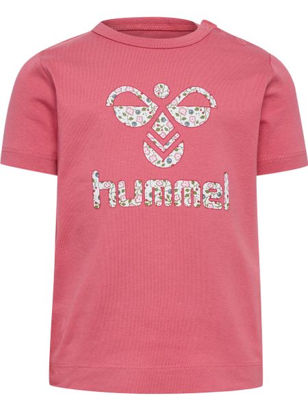 T-shirt dla dziewczynki Hummel Jocha. Czerwone koszulki dziewczęce HUMMEL, s, bez wzorów, z bawełny, bez ramiączek. Za 117.00 zł.