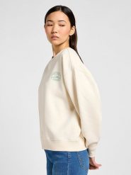 Lee Bluza w kolorze kremowym rozmiar: L. Brązowe bluzy bez kaptura damskie Lee, l. Za 118.56 zł.