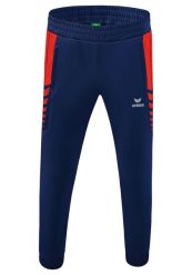 Spodnie treningowe Erima Six Wings Junior wielokolorowe. Czerwone spodnie sportowe damskie Erima, s, z materiału, na fitness i siłownię. Za 247.99 zł.