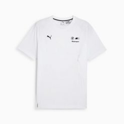 Koszulka sportowa męska Puma BMW MMS PUMATECH 63053902. Białe t-shirty sportowe męskie Puma, l, bez ramiączek, trekkingowe. Za 155.71 zł.