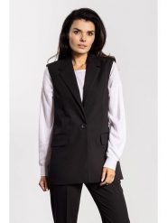 Awama Kamizelka w kolorze czarnym rozmiar: L. Czarne kamizelki damskie Awama, l. Za 174.99 zł.