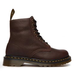 Trapery Dr. Martens. Brązowe trapery damskie Dr. Martens, bez obcasa. Za 989.99 zł.