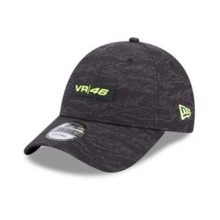 Czapka z daszkiem New Era 9FORTY Valentino Rossi VR46 All Over Print 60363693. Czarne czapki męskie New Era, bez wzorów. Za 149.00 zł.