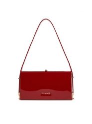 Eva Minge Torebka EO-AVAH-LA482-6340 Czerwony. Czerwone torebki klasyczne damskie Eva Minge, bez wzorów, z materiału, wizytowe, bez kołnierzyka, bez ramiączek. Za 199.99 zł.