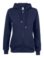 Clique Premium OC Hoody Full Zip Women – damska bluza z ekologicznym. Niebieskie bluzy z kapturem damskie CLIQUE, m, z bawełny. Za 294.80 zł.