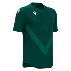 Koszulka Macron Wisp. Zielone t-shirty sportowe męskie Macron, bez ramiączek, do piłki nożnej. Za 213.50 zł.