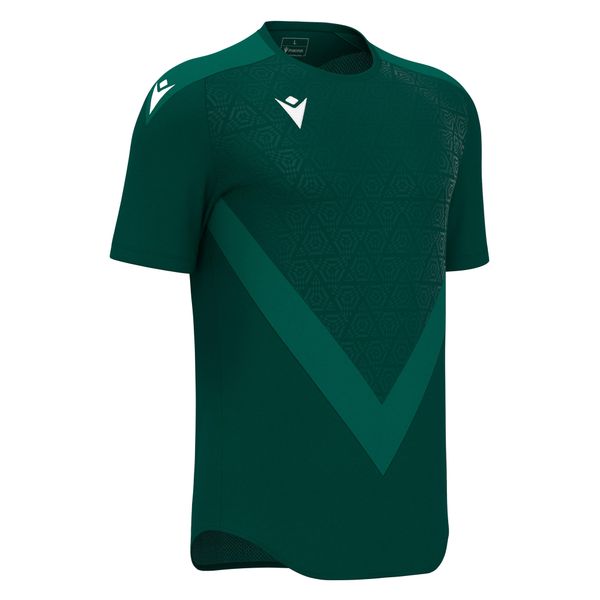 Koszulka Macron Wisp. Zielone t-shirty sportowe męskie Macron, bez ramiączek, do piłki nożnej. Za 213.50 zł.