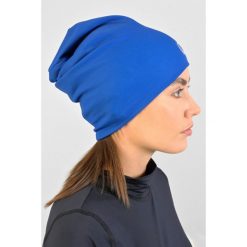 Czapka smerfetka termoaktywna dwustronna Unisex Nessi Sportswear. Niebieskie czapki męskie NESSI SPORTSWEAR. Za 199.00 zł.